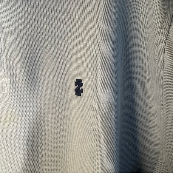Izod Blue Performance Polo Shirt - Picture 4 of 6
